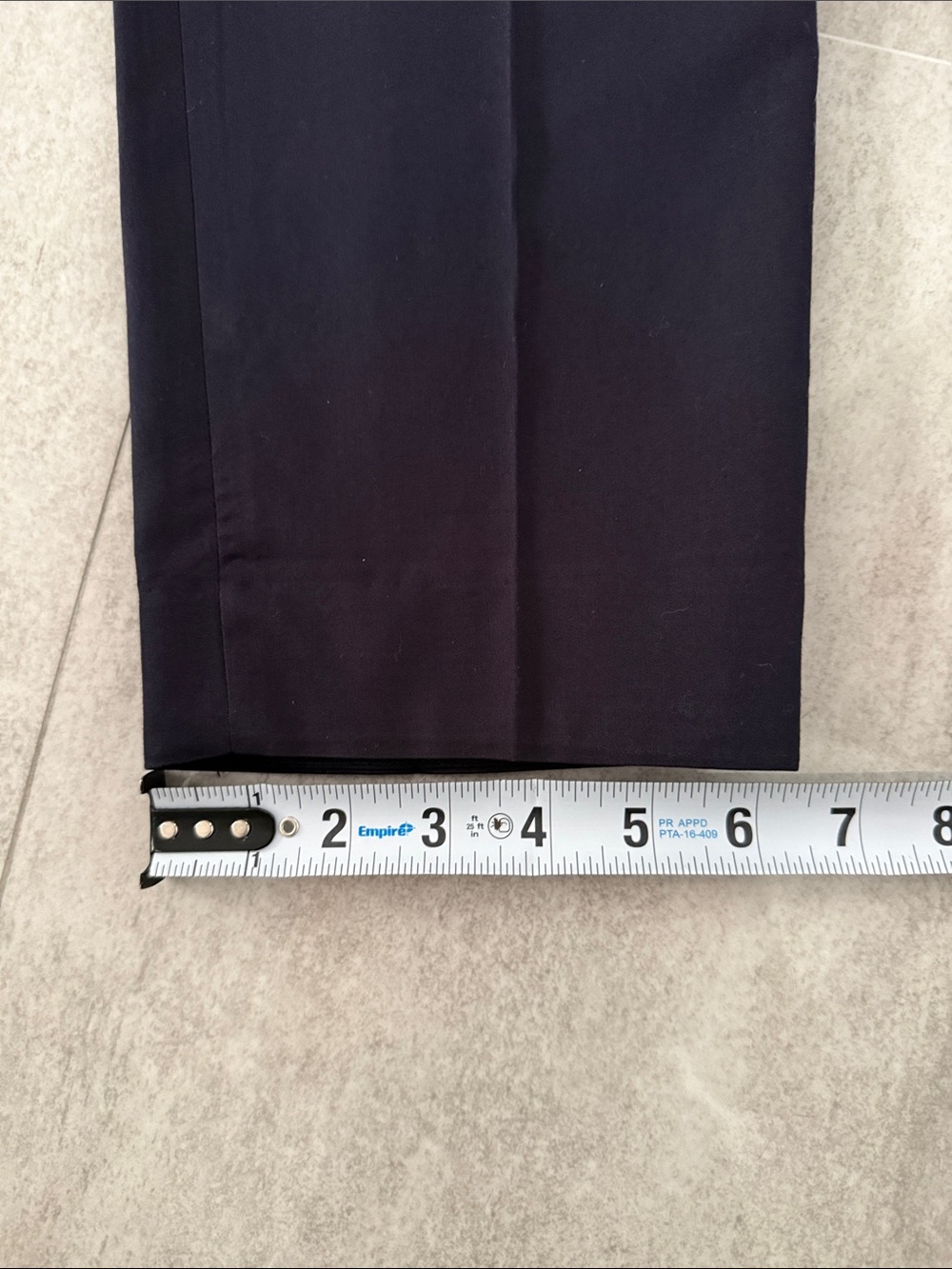 Zara Man Full Suit Navy Blue Slim Fit Jacket 38R Pants 31 Modern Tailored - Picture 12 of 13